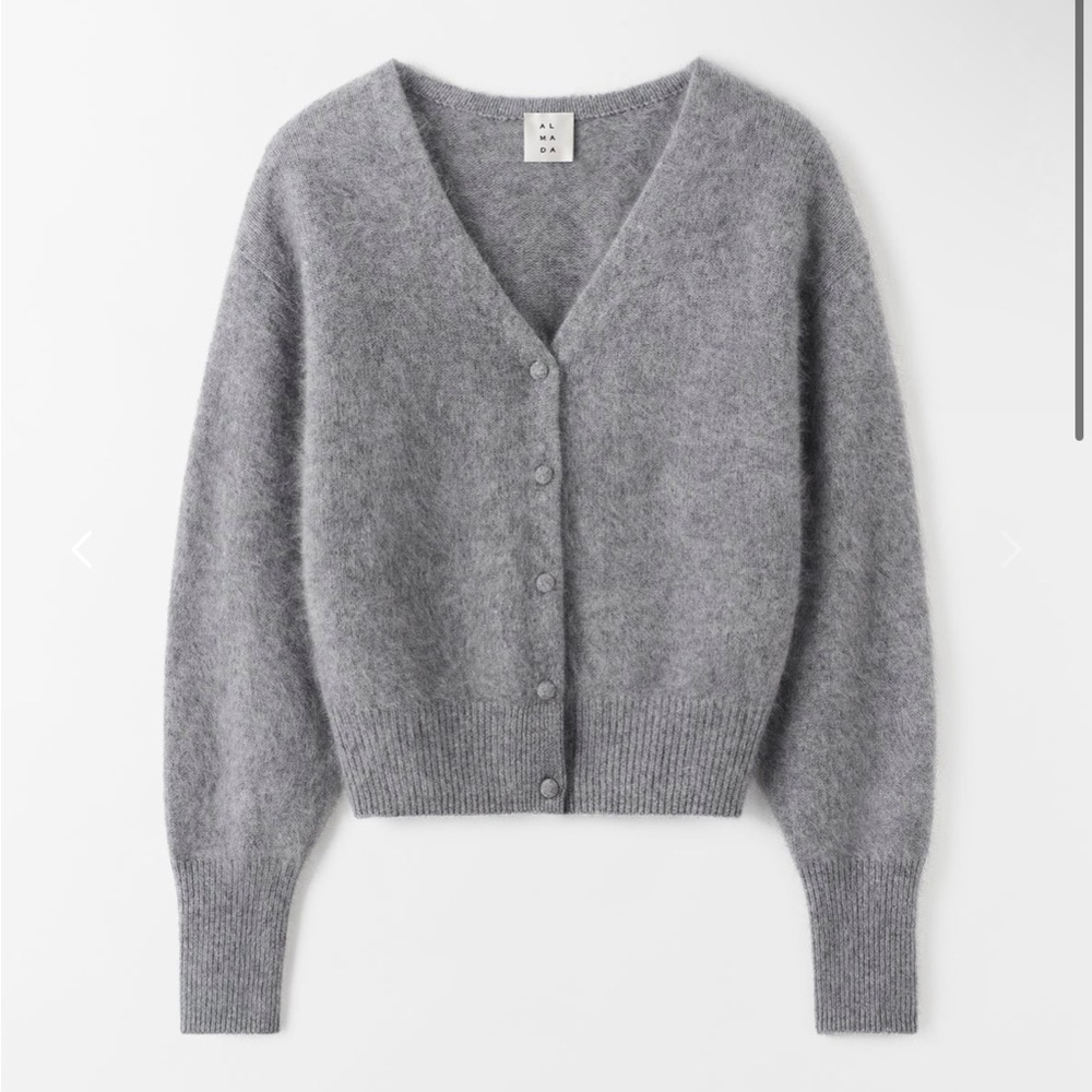 Almada Label Grey Esme Cardigan